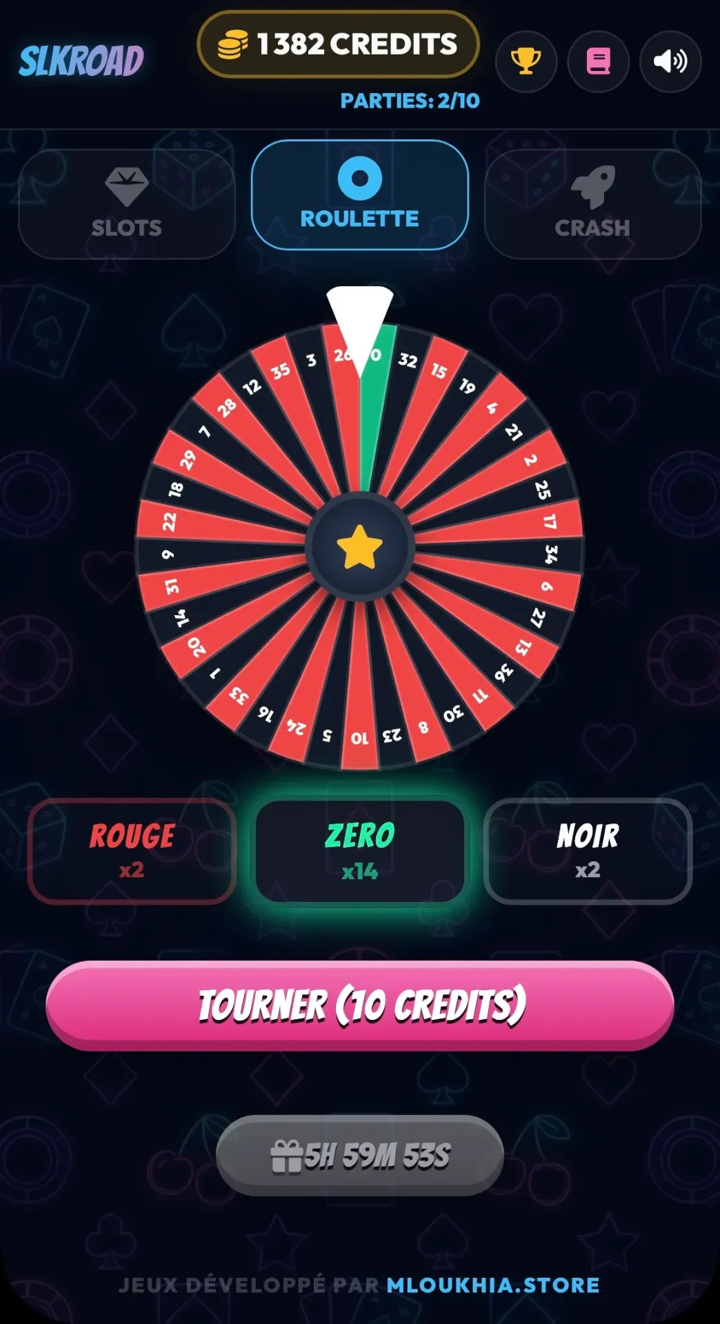 Mini-jeu WEB Custom (Basique)